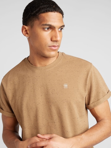G-Star RAW Shirt 'Lash' in Brown