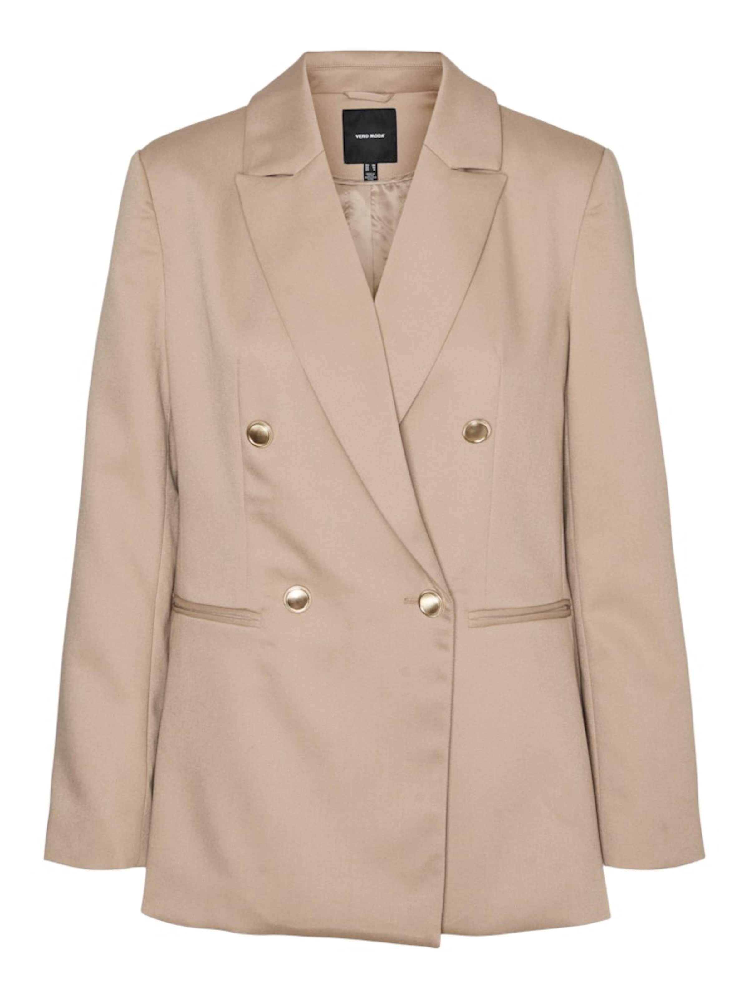 VERO MODA Μπλέιζερ 'VMELMA' σε μπεζ: μπροστά