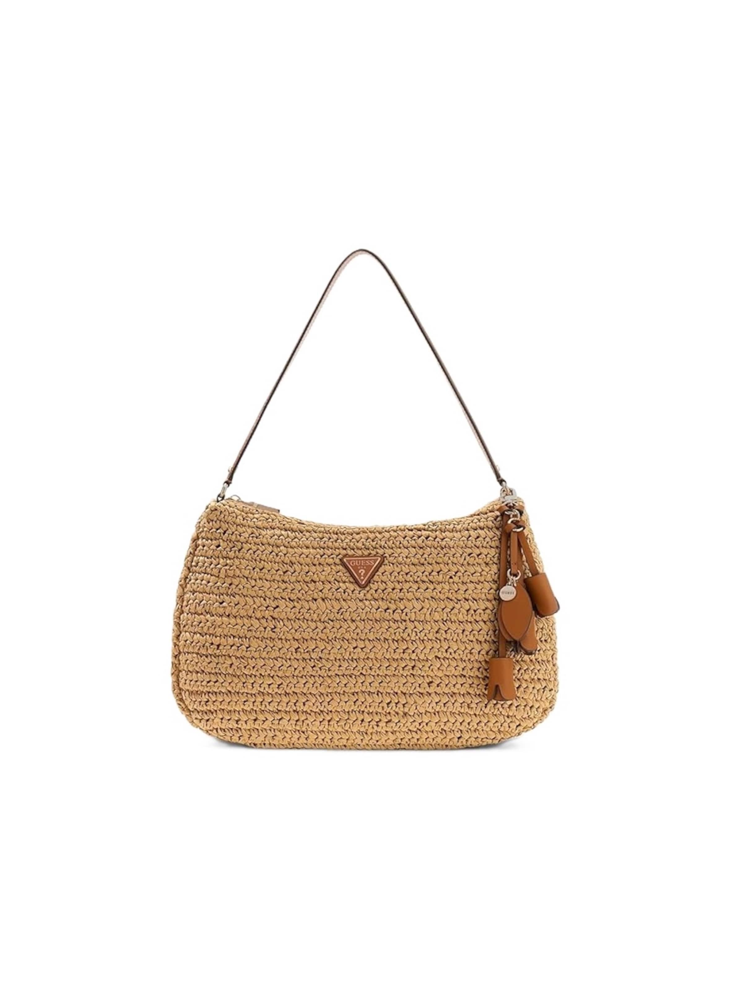 GUESS Shoulder Bag 'WG992301' in Beige: front