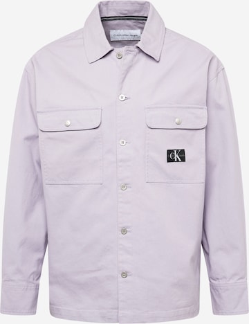 Calvin Klein Jeans Between-season jacket in Purple: front