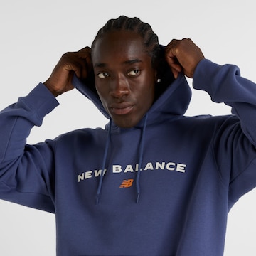 new balance Sweatshirt in Blauw