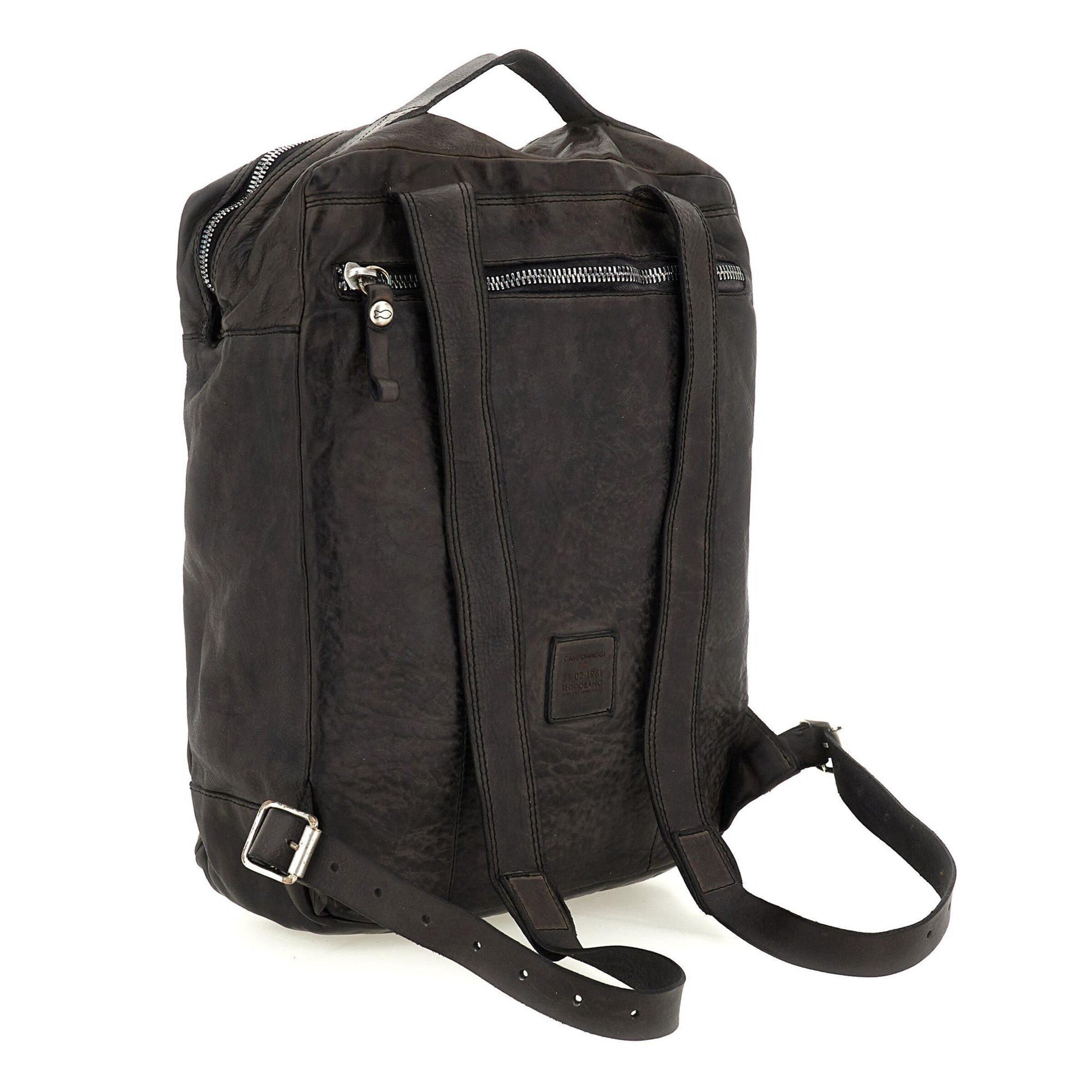 Campomaggi Backpack 'Melograno' in Grey: front