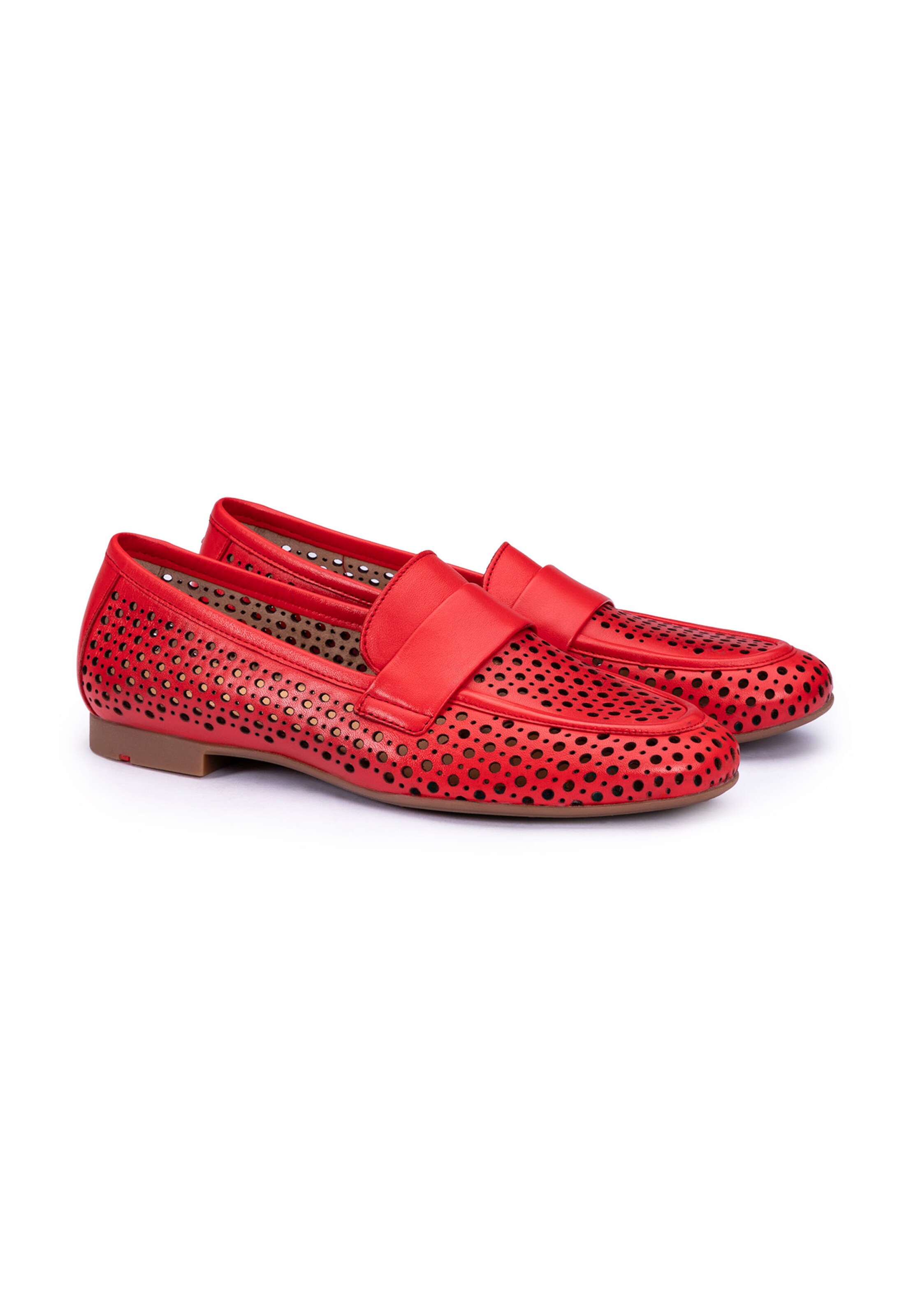 LLOYD Slip-ons in Red