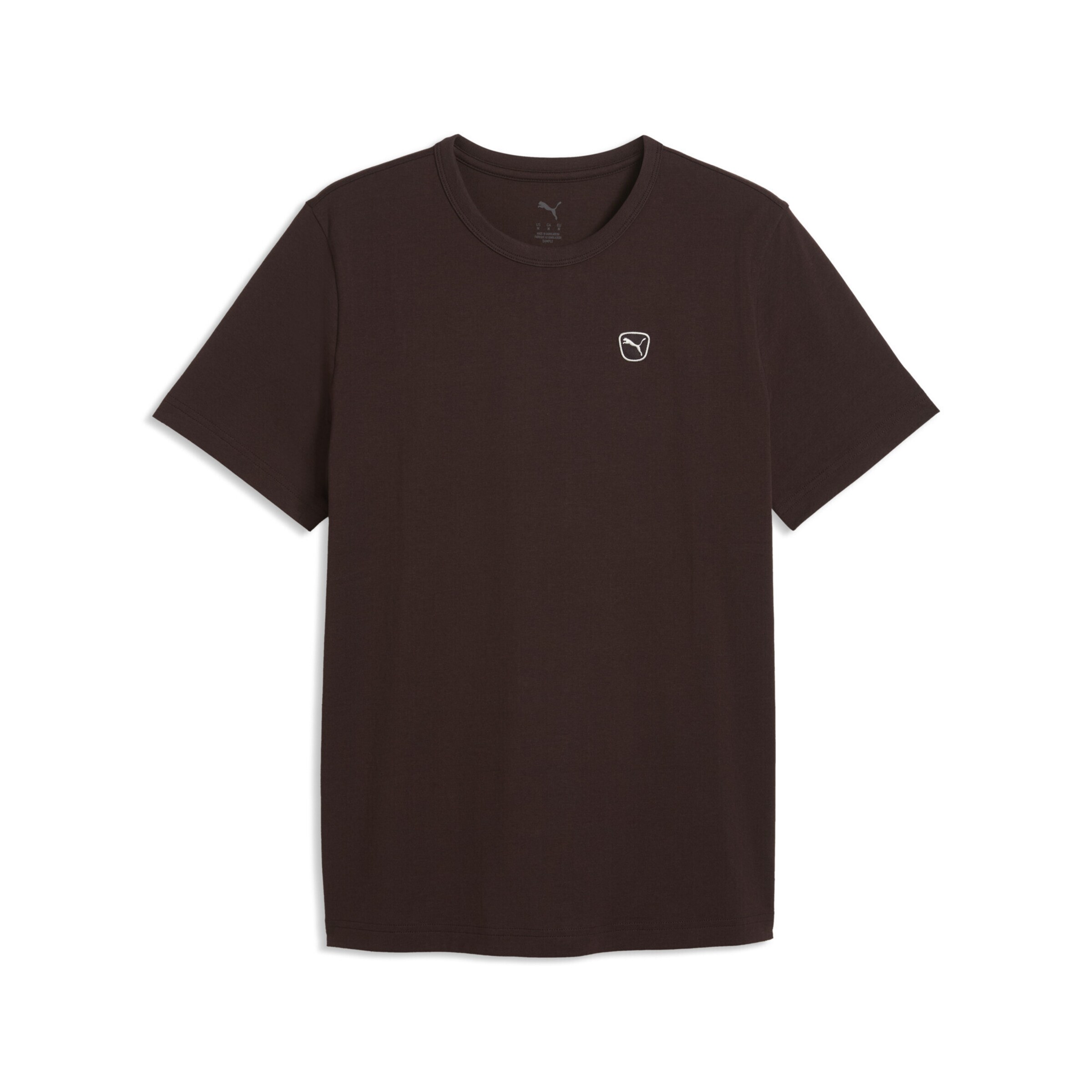 PUMA Shirt 'Essentials' in Brown: front