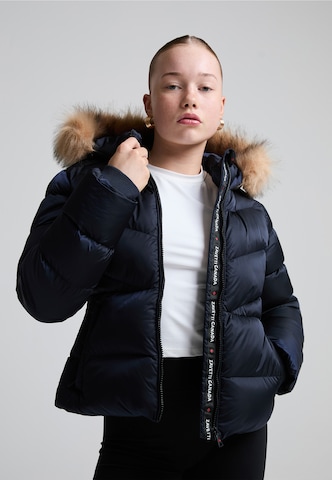 Zavetti Canada - Casaco de inverno 'Allessia' em azul: frente
