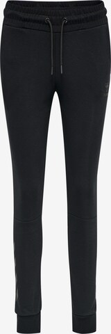 Hummel Slimfit Sportbroek in Zwart