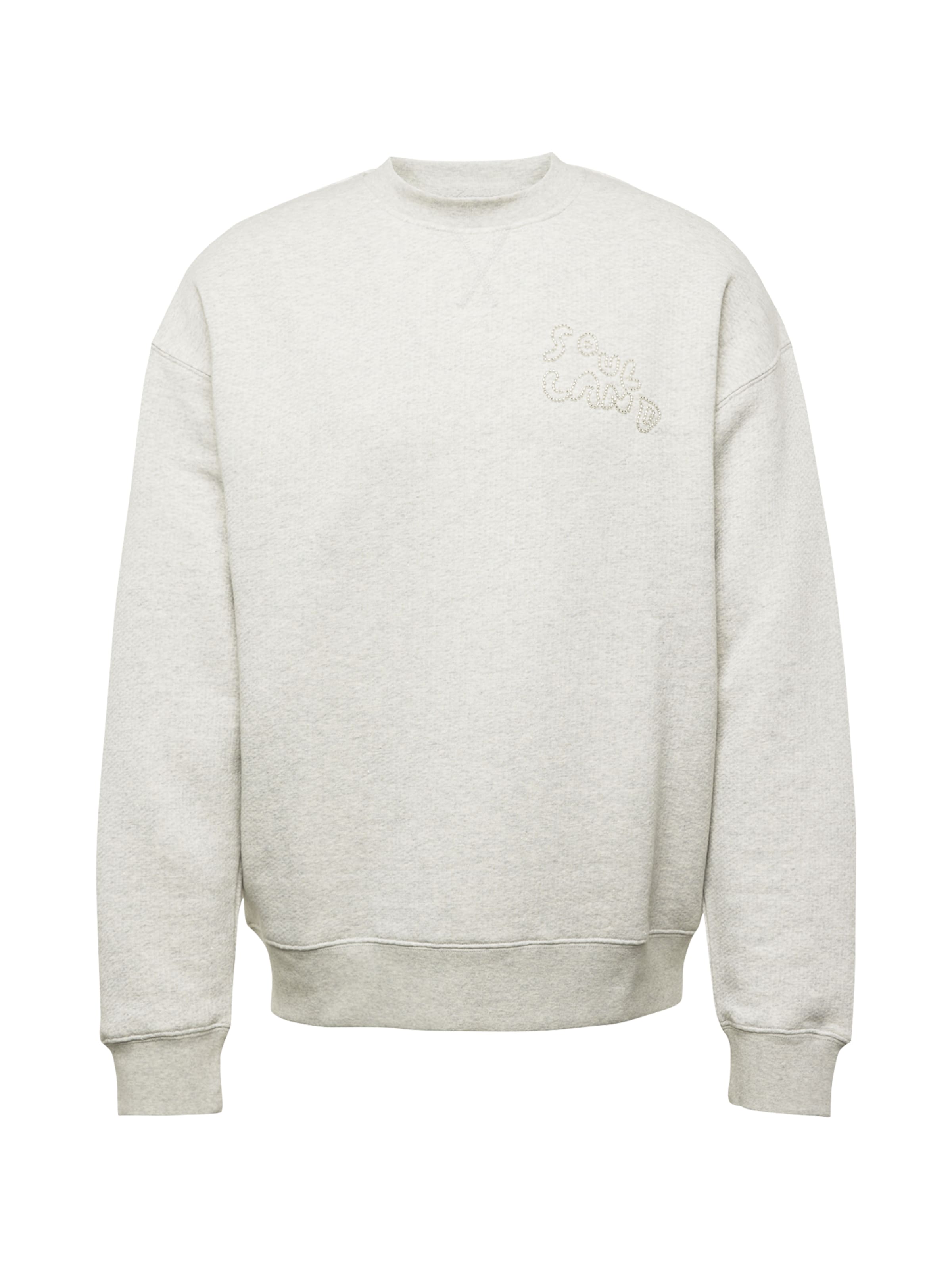Soulland Sweatshirt 'Koda' in Grijs: voorkant