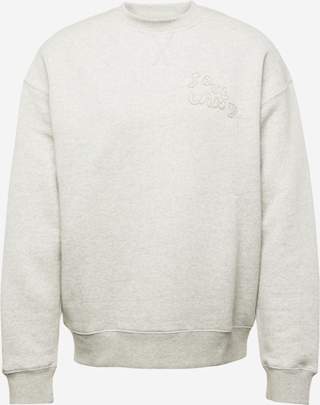 Sweat-shirt 'Koda' Soulland en gris : devant