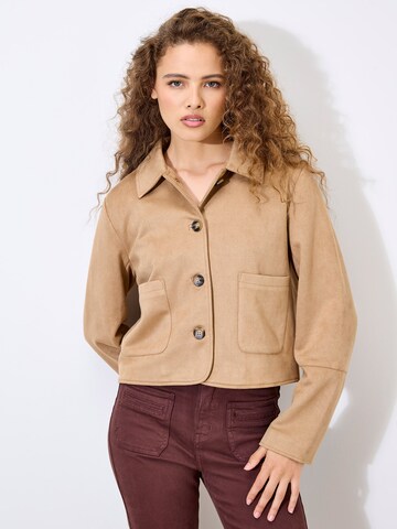 Apricot - Chaqueta de entretiempo en beige: frente