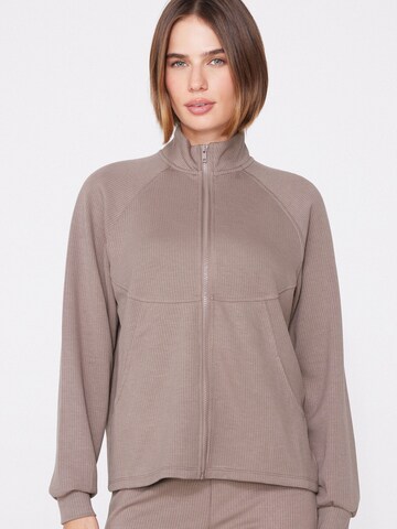 Tezenis Sweatshirt in Brown: front