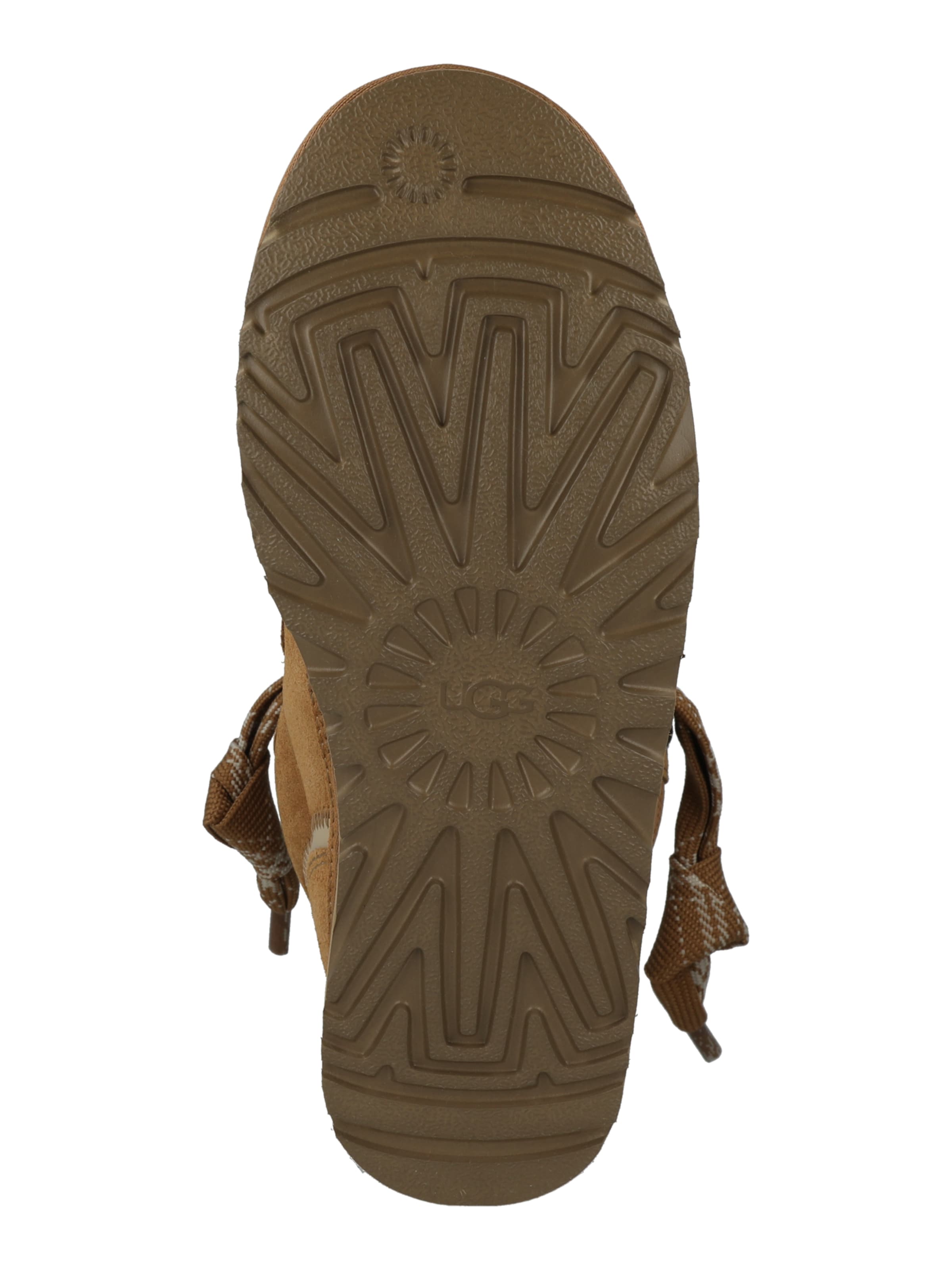 UGG Ботинки на шнуровке 'HIGHMEL' в Коричневый