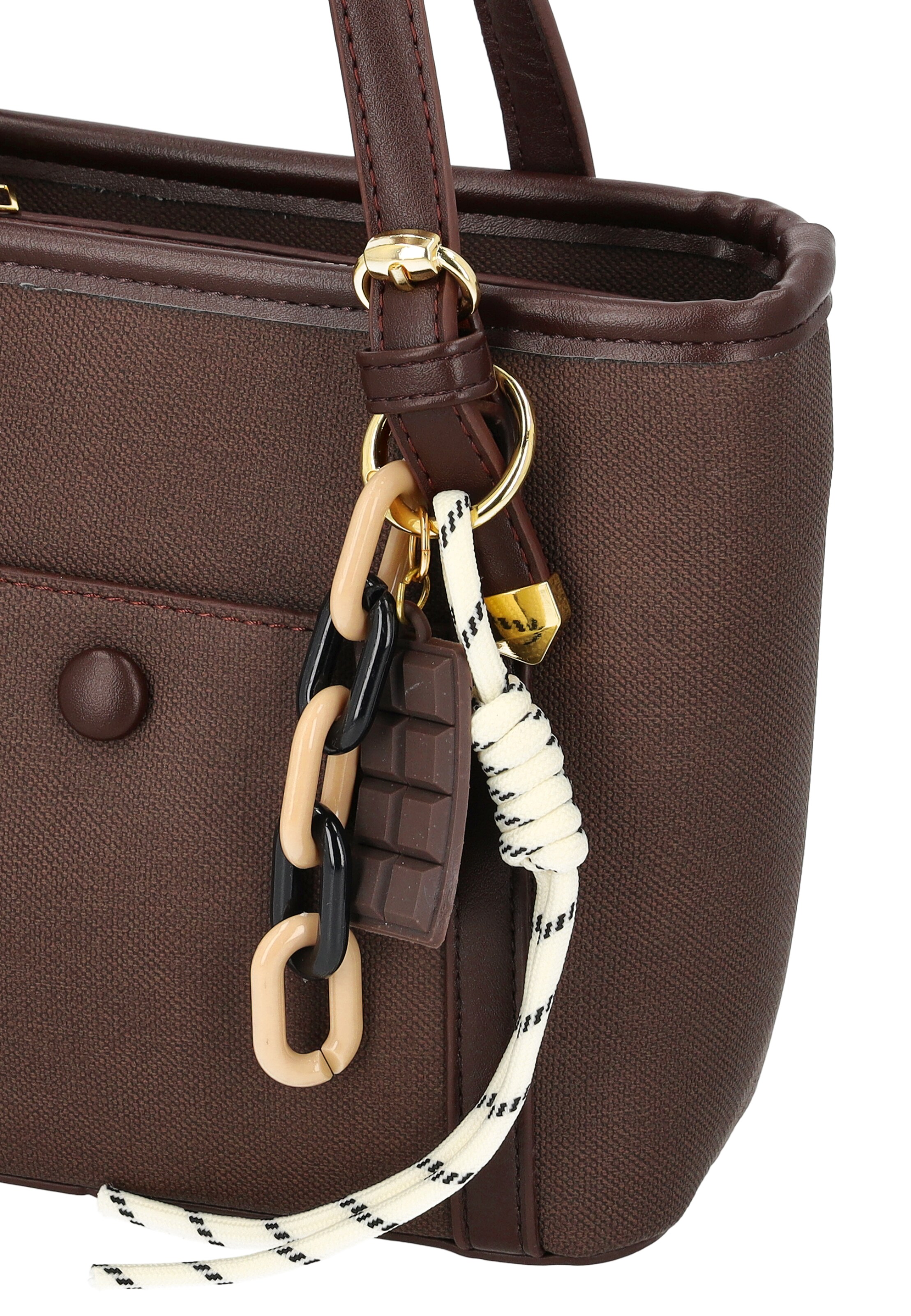 Usha - Mala de ombro em castanho