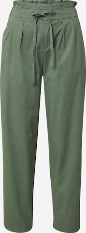 VERO MODA جينز واسع سراويل 'Evany' بلون أخضر: الأمام