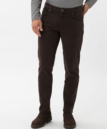 BRAX Slim fit Jeans 'Chuck' in Brown: front