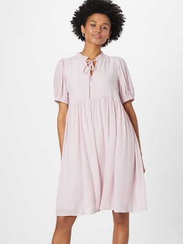 SISTERS POINT Košilové šaty 'ECA' – pink: přední strana