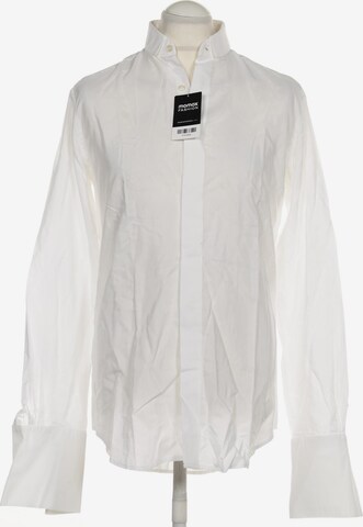 PAL ZILERI Button Up Shirt in L in White: front