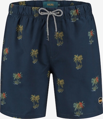 Pantaloncini da bagno di Shiwi in blu: frontale