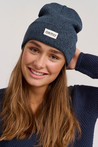 Oxmo Beanie 'Biene' in Blau: predná strana