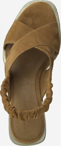 TAMARIS Strap Sandals in Brown