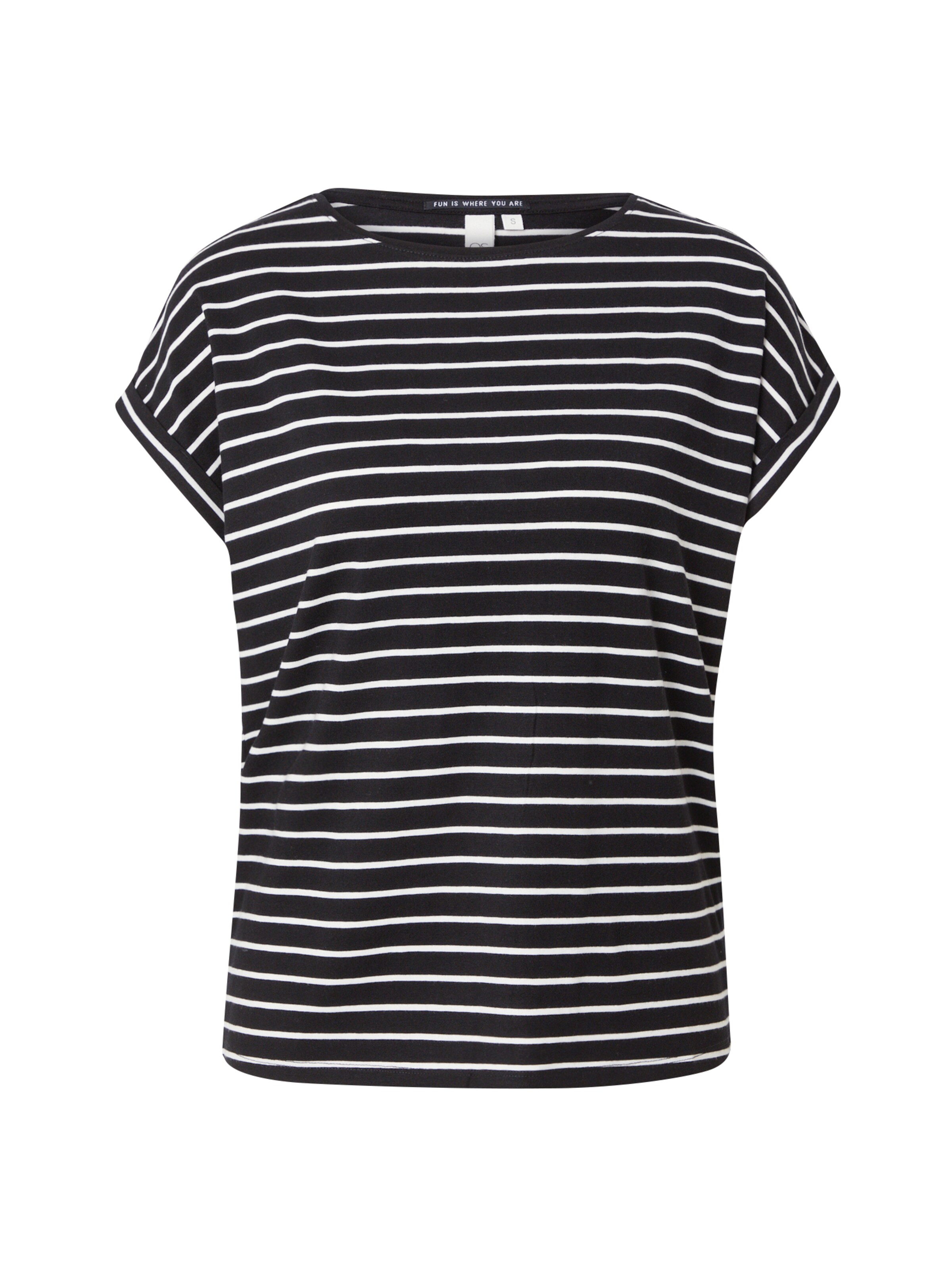 QS Shirt in Black: front