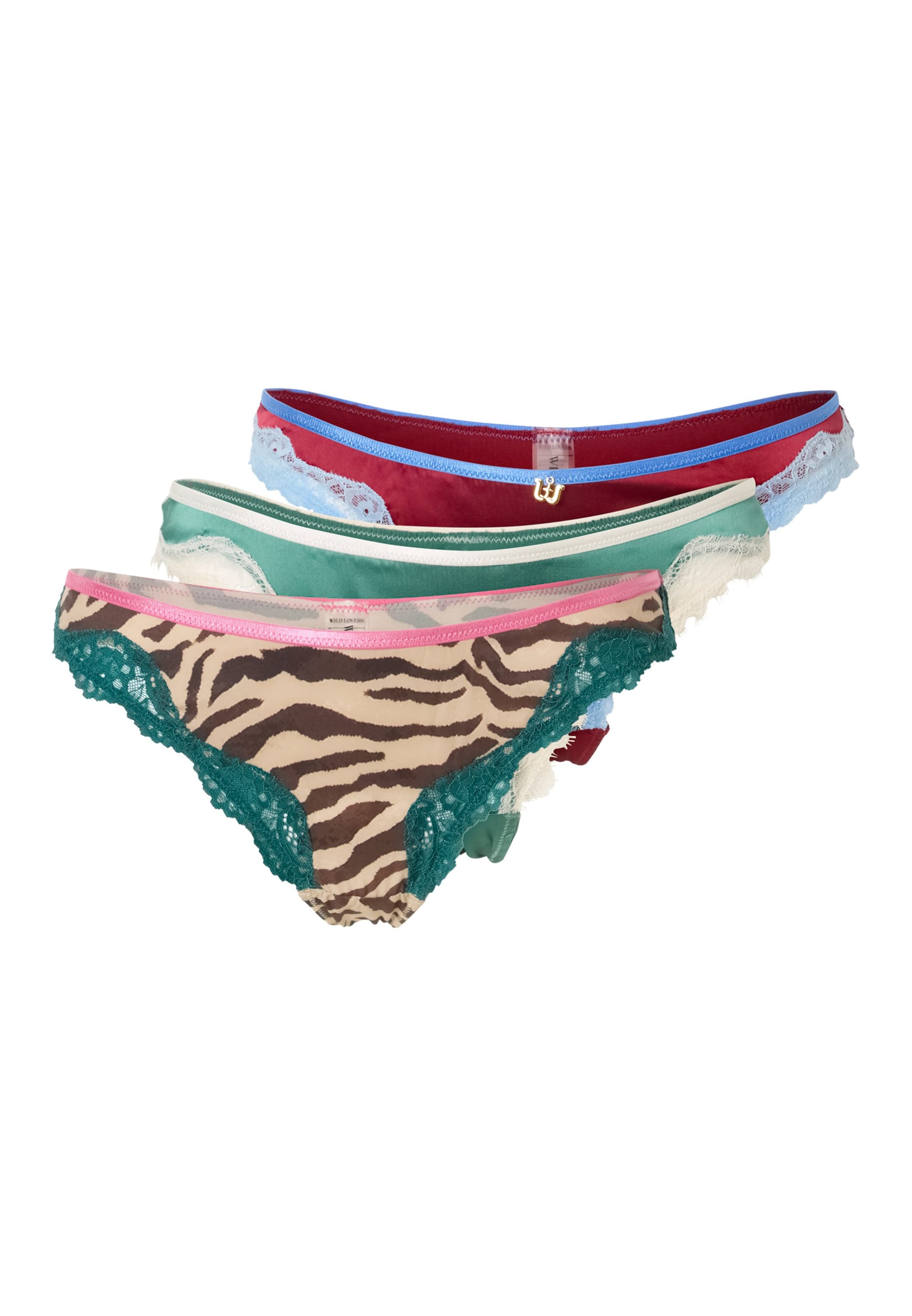 String 'CLARA' WILD LOVERS en marron : devant