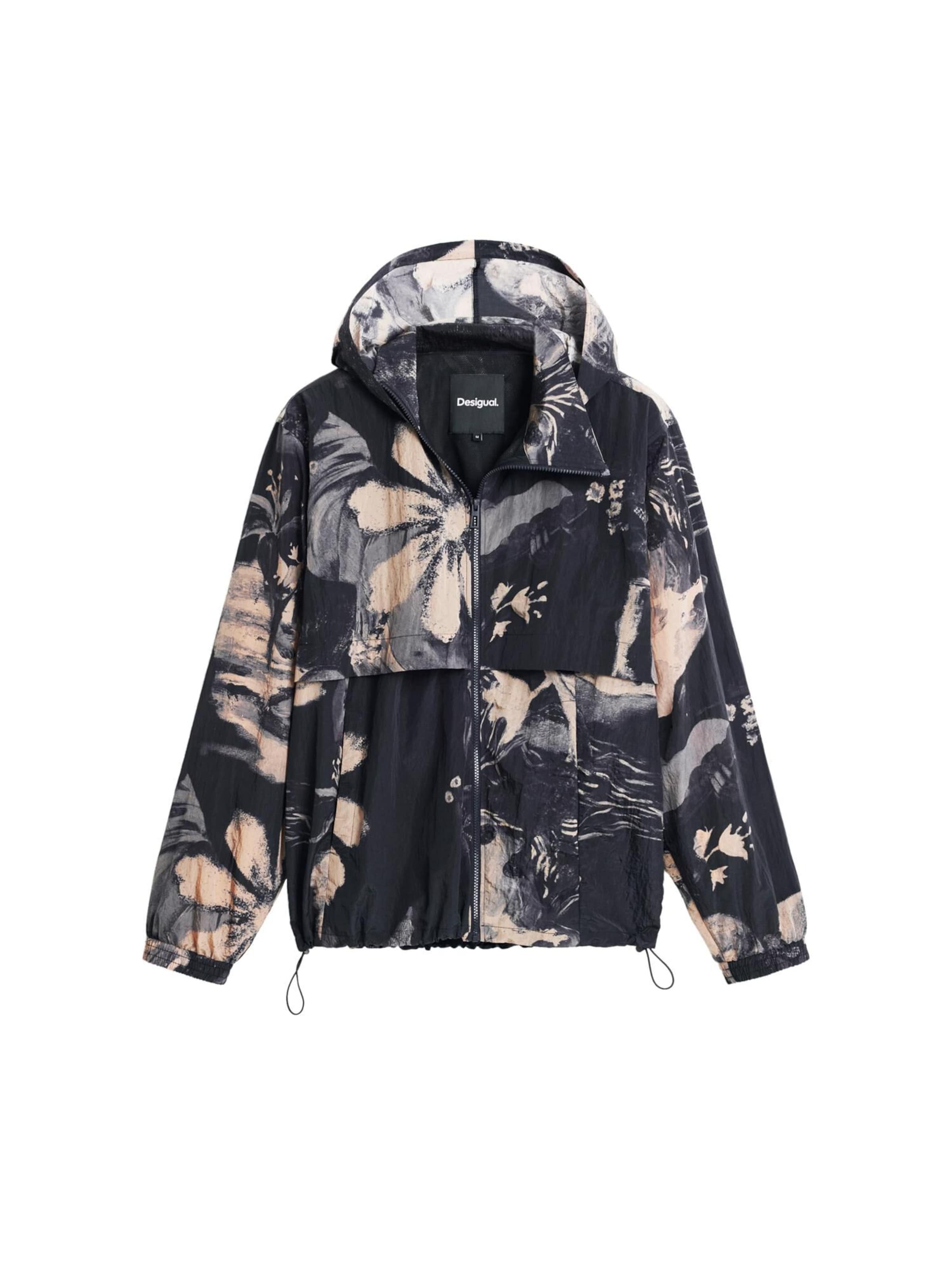 Giacca di mezza stagione di Desigual in nero: frontale