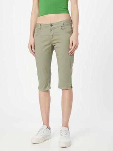 Sublevel Slimfit Kalhoty – zelená: přední strana
