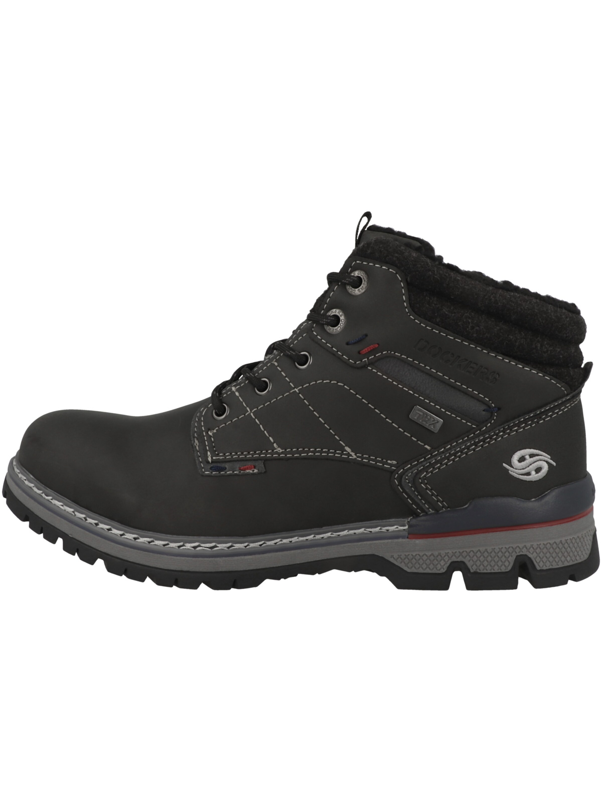 Boots stringati di Dockers by Gerli in nero