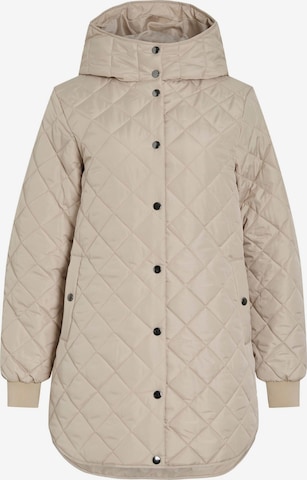 Manteau mi-saison VILA en beige : devant