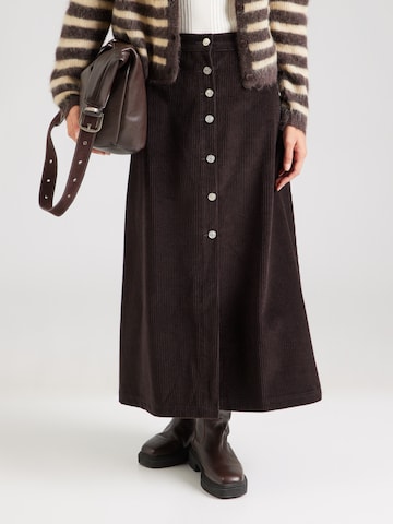Lollys Laundry Skirt 'Una' in Brown: front