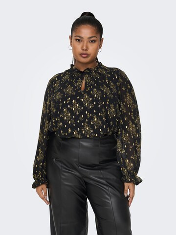 ONLY Carmakoma Blouse 'Miya' in Black: front