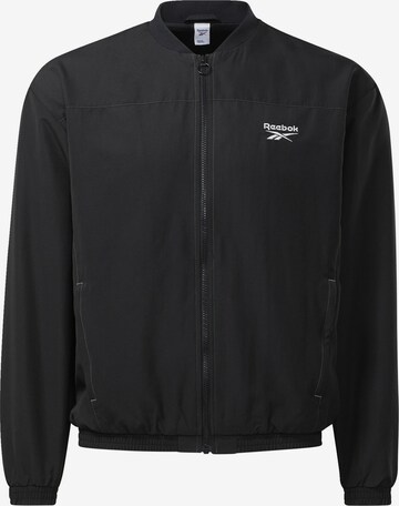 Veste mi-saison Reebok en noir : devant