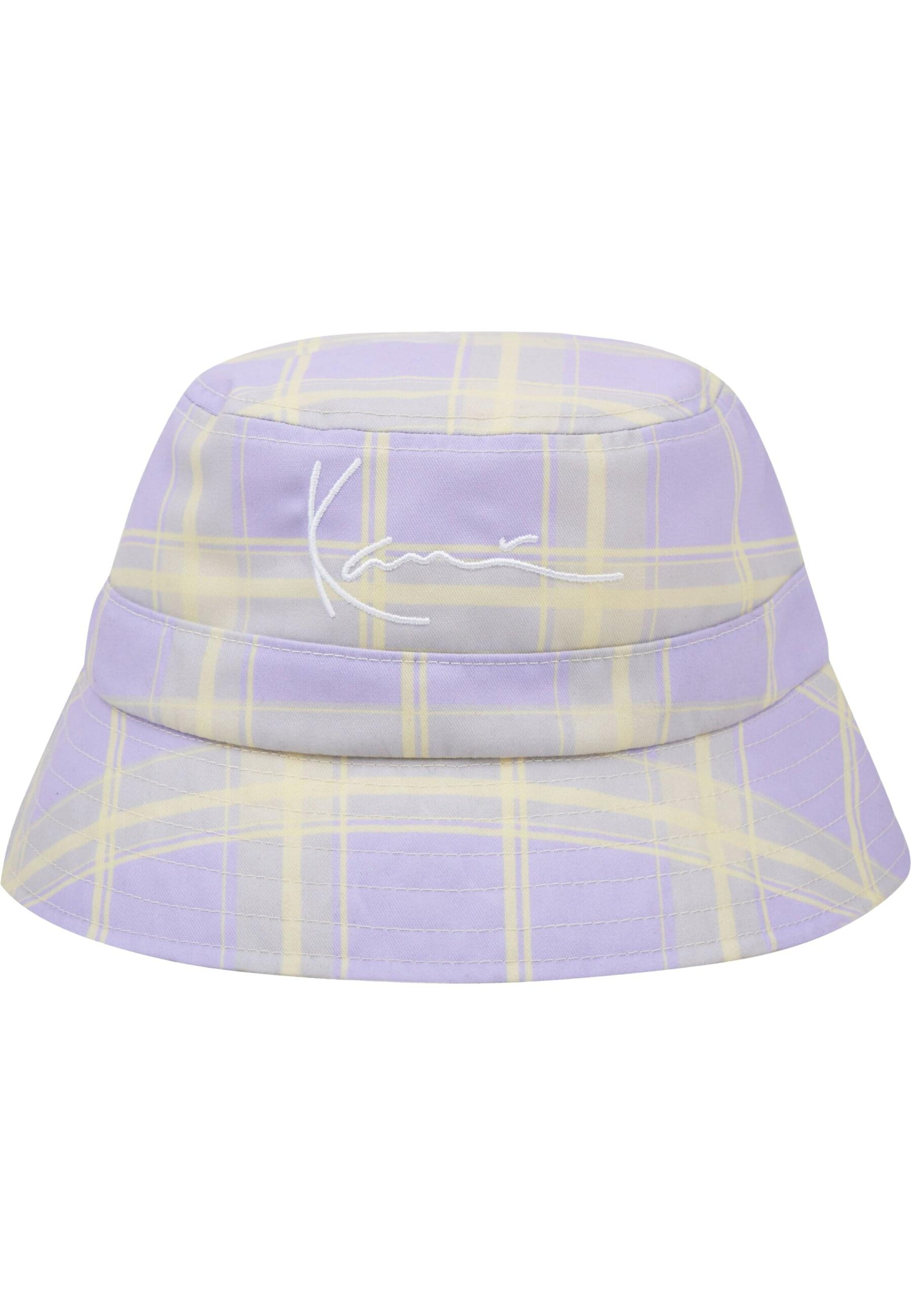 Karl Kani Bucket Hat in senf / lila, Produktansicht