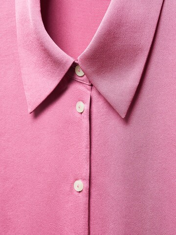 MANGO Bluse 'Ideale' i pink