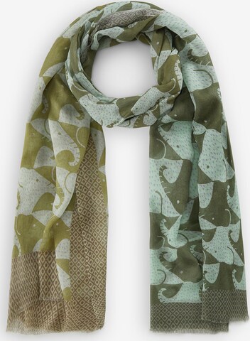 CODELLO Scarf in Green: front