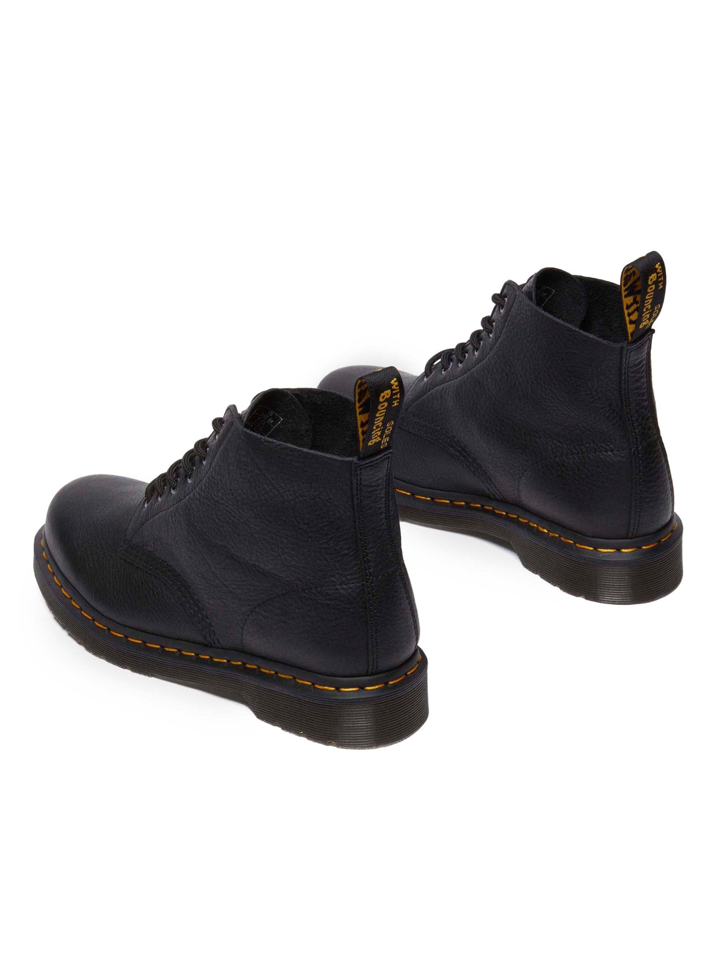 Dr. Martens Boots med snörning '101 Unbound' i svart