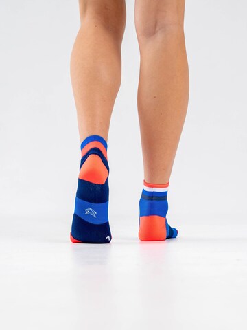 INCYLENCE Athletic Socks 'BANDS SHORT' in Blue