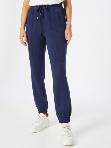 b.young Tapered Broek 'Pusti' in Blauw: voorkant