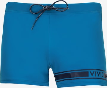 Pantaloncini da bagno di VIVID in blu: frontale