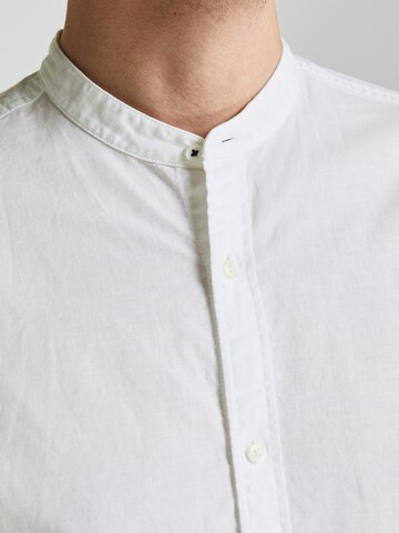 JACK & JONES Regular fit Button Up Shirt 'Summer Band' in White