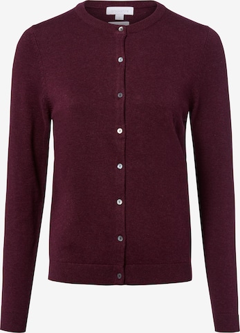 Brookshire Knit Cardigan in Purple: front