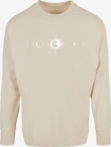 Merchcode Shirt 'Godsmack - Lunar Phases' in Beige: voorkant