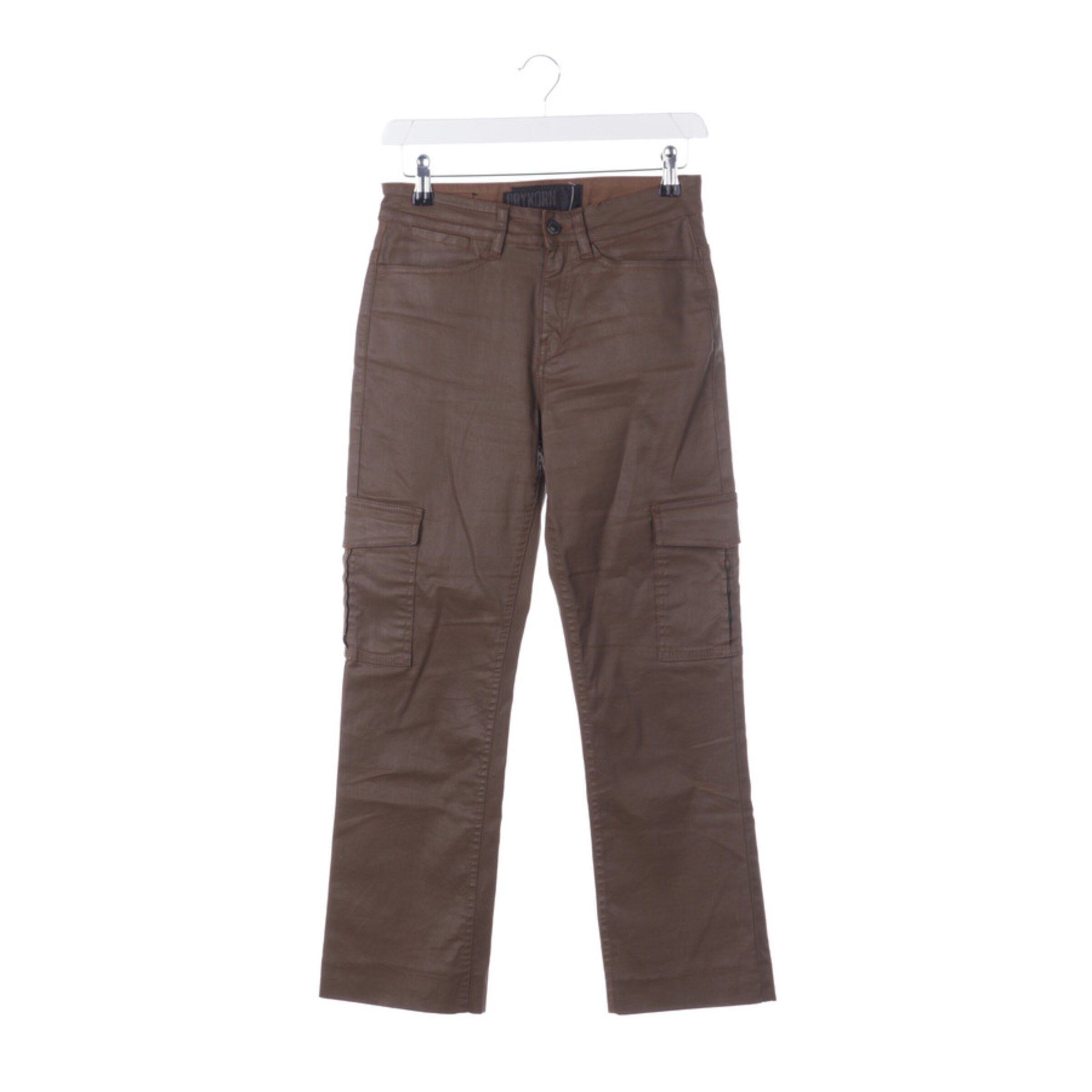 DRYKORN Pants in XS x 34 in Brown: front