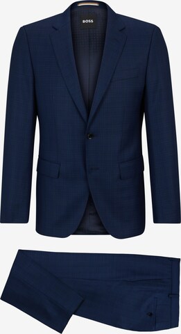BOSS Slim fit Suit 'H-Huge' in Blue: front