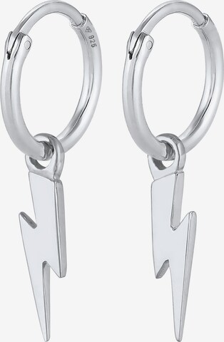 ELLI PREMIUM Earrings 'Blitz' in Silver: front