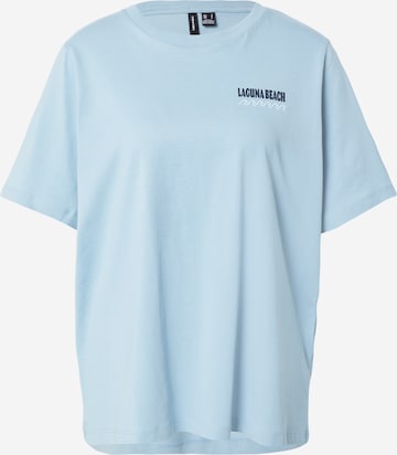 VERO MODA Majica 'VMDORIS CATY' | modra barva: sprednja stran