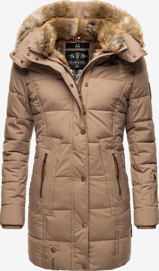 Žieminis paltas iš MARIKOO, spalva – ruda / rausvai pilka, Prekių apžvalga