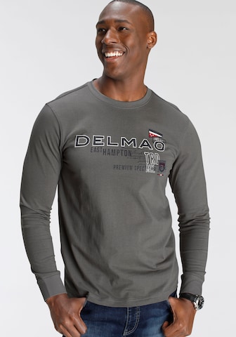 DELMAO Shirt in Grau: predná strana
