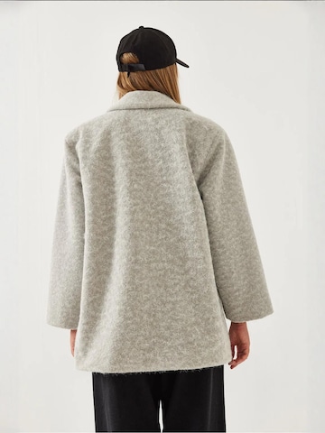 Cappotto di mezza stagione di Bianco Lucci in grigio