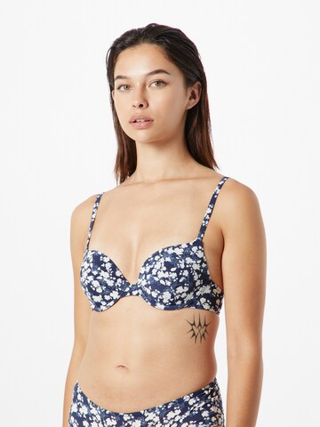 ESPRIT T-shirt Bra in Blue: front